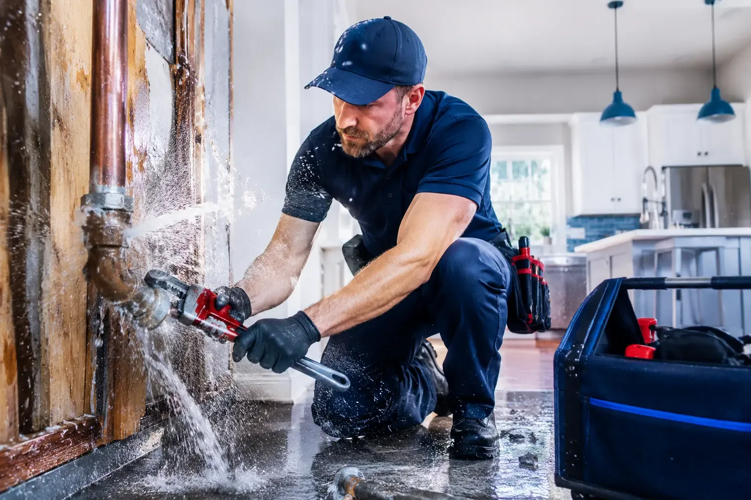 Local emergency pipe repair professionals in The Plains, OH